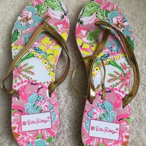 Lilly Pulitzer Flip Flops